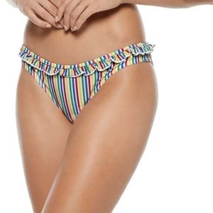 SOLID & STRIPED The Milly Ruffle Bikini Bottom